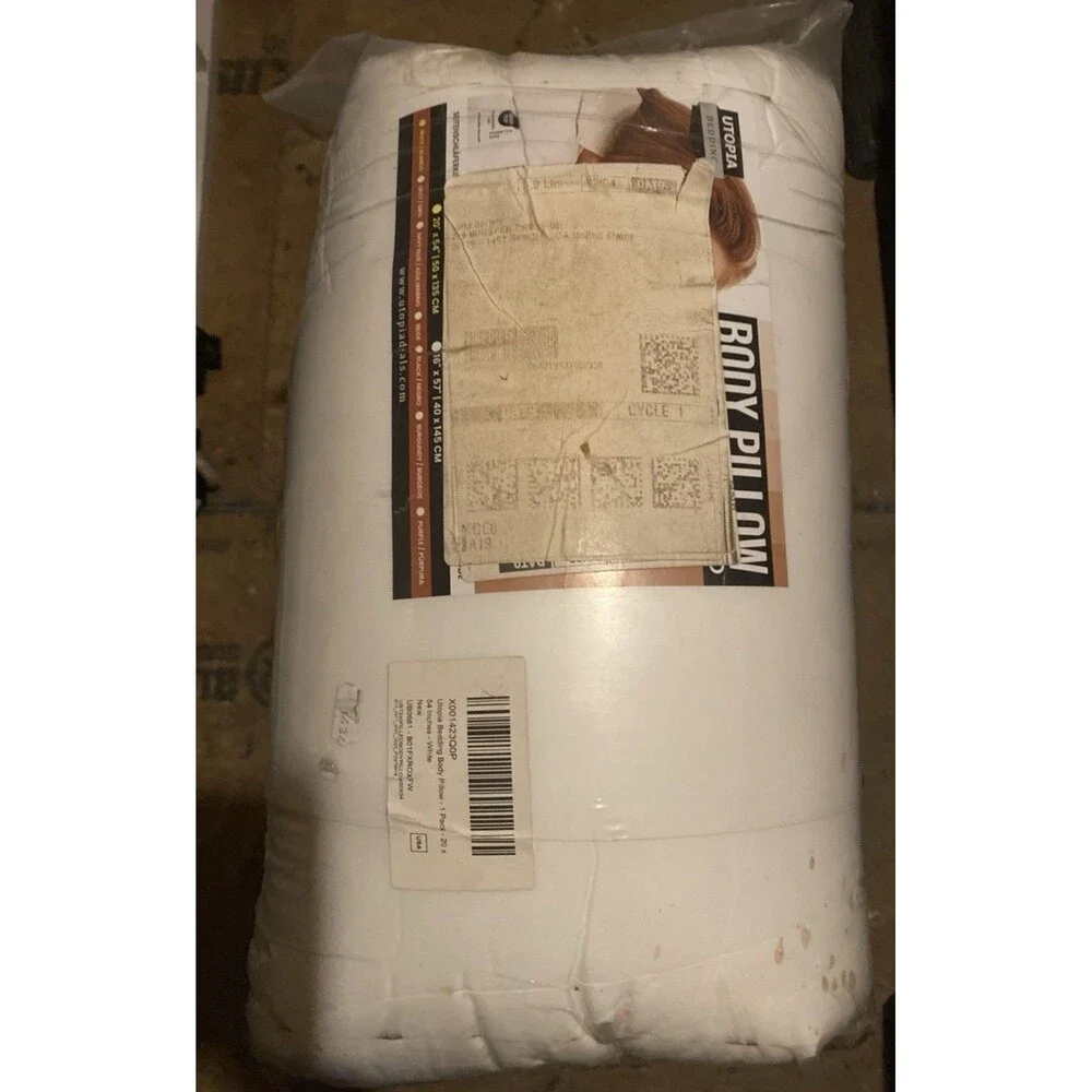 Utopia Bedding Full Body Pillow for Adults (White, 20 x 54 Inch), Long Pillow...